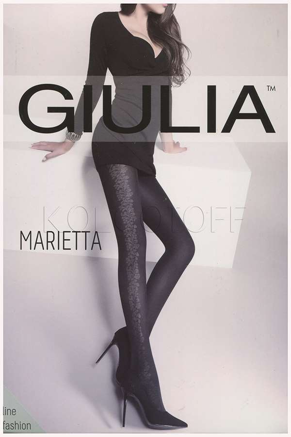 Колготки з візерунком оптом GIULIA Marietta 60 model 7
